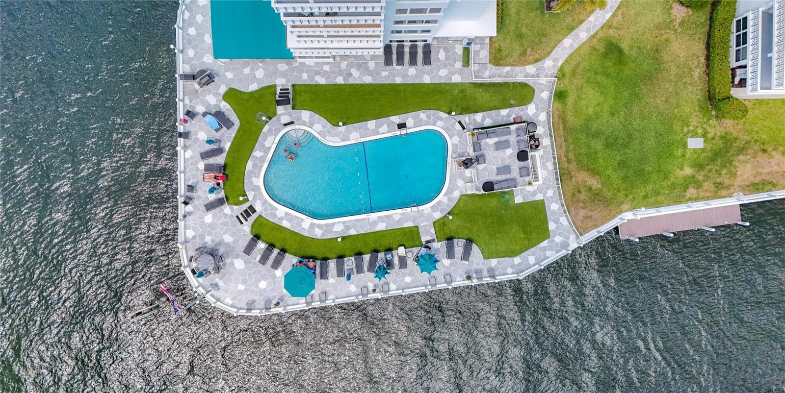 Waterfront Pool Deck